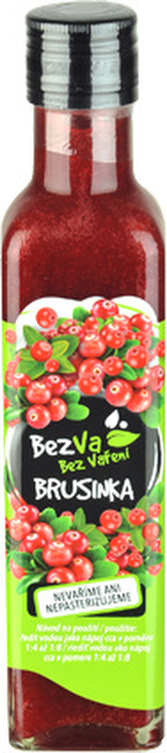 MADAMI S.R.O. BezVa 250 ml Brusinka