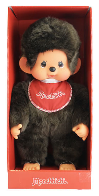 Monchhichi 45cm kluk erveny brynda ek Megaknihy.cz