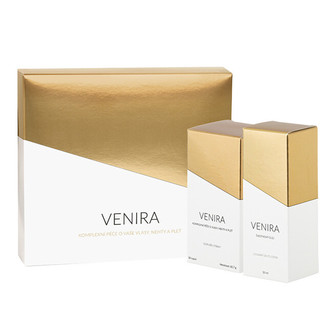 Venira VENIRA dárkový set - 40 denní kúra 80 kapslí a švestkový olej 50 ml