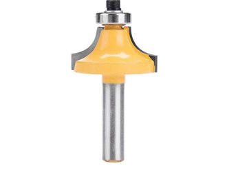 Fréza zaoblovací (vydutá) do dřeva, R12,7xD38,1xH19, stopka 8mm, EXTOL PREMIUM