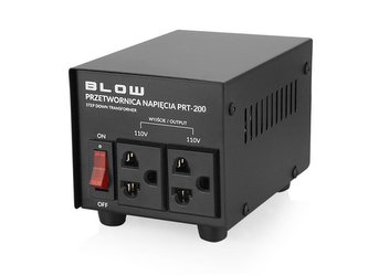 Měnič napětí BLOW 230V/110V 200W