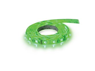 LED pásek 12V 5050  60LED/m IP65 max. 14.4W/m zelená (cievka 1m) zalitý
