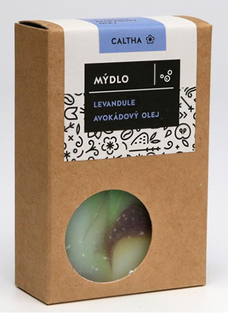Caltha Caltha Mýdlo levandule a avokádový olej 100 g