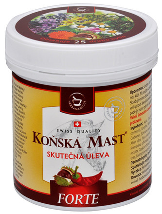 Herbamedicus Koňská mast Forte hřejivá 500 ml