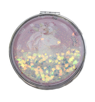 Zrcátko glitrové Jednorožec