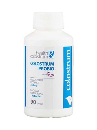Health&colostrum Colostrum IgG 40 (350 mg) + probiotika 90 kapslí