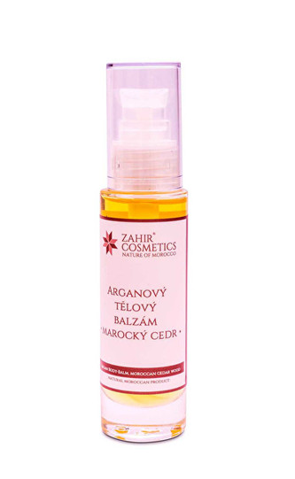 Záhir cosmetics s.r.o. Arganový tělový balzám - Marocký cedr 50 ml
