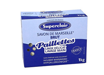Superclair Vločky na praní z marseillského mýdla 1 kg