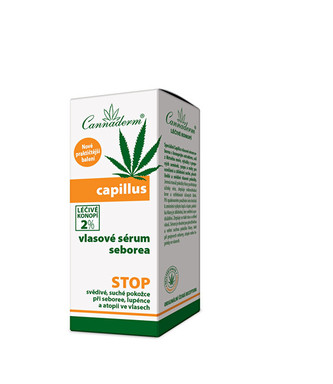 Cannaderm Capillus vlasové sérum seborea 40 ml