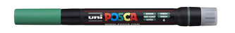 Akrylový štětcový popisovač "Posca PCF-350", zelená, UNI 300343000