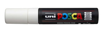Akrylový popisovač "Posca PC-17K", bílá,10-15 mm, UNI