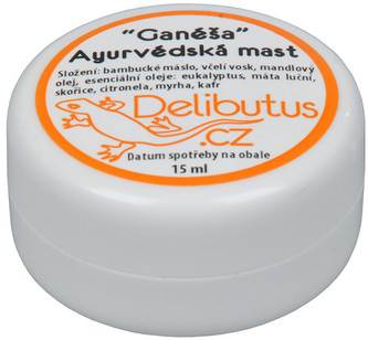 Delibutus Ayurvédská mast Ganéša 15 ml