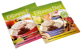 Good Nature Express Diet - instantní kaše Vanilka-malina