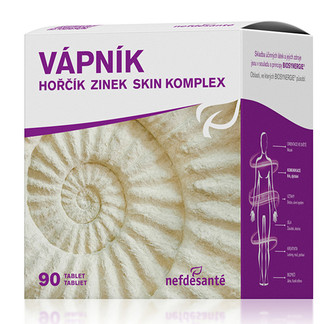 NEF DE SANTÉ Vápník Hořčík Zinek Skin Komplex 90 tbl.
