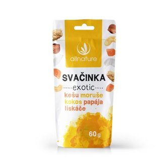 Allnature Směs svačinka Exotic 60 g
