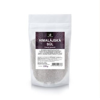 Allnature Himalájská sůl černá jemná 250 g