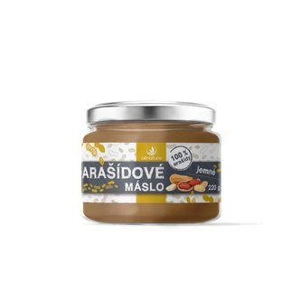 Allnature Arašídové máslo jemné 220 g