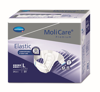 MoliCare MoliCare® Premium Elastic 9 kapek vel. L savost 3856 ml 24 ks