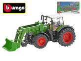 Bburago Fendt 1000 Vario traktor nakladač 16,5cm na setrvačník v krabičce