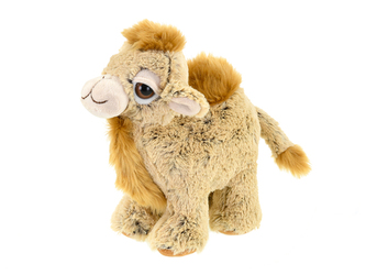 Velbloud plyšový 20cm stojící 0m+ v sáčku