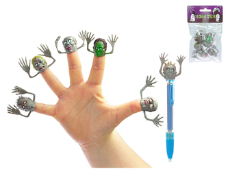 Hlava monster 2,5cm, 6 ks v sáčku