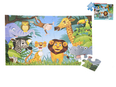Puzzle jungle 60x44cm 35dílků v krabičce