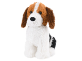 Pes plyšový 35cm sedící 0m+ v sáčku