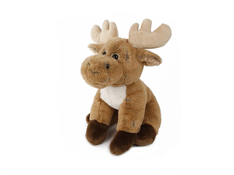 Los plyšový 38cm sedící 0m+