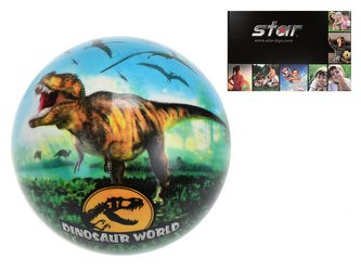 Míč 14cm dinosaurus 10m+ 1 ks