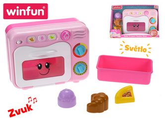 Trouba 22cm s doplňky na baterie se světlem a zvukem 18m+ v krabičce