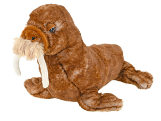 Mrož plyšový 29cm 0m+ v sáčku