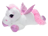 Jednorožec plyšový 80cm ležící s křídly 0m+ v sáčku