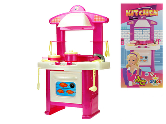 Kuchyňka 65x27x40cm včetně nádobí v krabičce