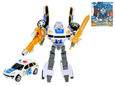 Auto/robot policejní 21cm v krabičce