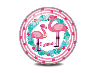 Míč 23cm s plameňáky 10m+ v síťce