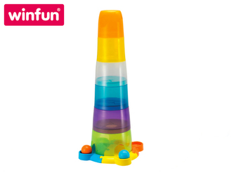 Skládačka pyramida 61cm 12m+ v krabičce