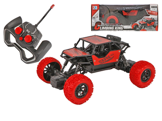 R/C auto terénní 21cm 27MHz na baterie plná funkce v krabičce