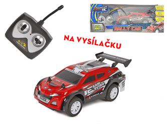 R/C auto sportovní 27 MHz 16cm na baterie plná funkce v krabičce