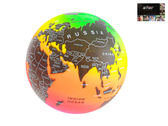 Míč 11cm duhový svět 10m+ 1 ks