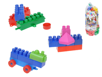 Sada kostky stavební 98ks v sáčku