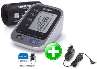 OMRON Tlakoměr M7 Intelli IT s bluetooth připojením + zdroj OMRON Tlakoměr M7 Intelli IT s bluetooth připojením + zdroj