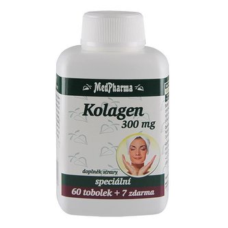 MedPharma Kolagen 300 mg 60 tob. + 7 tob. ZDARMA