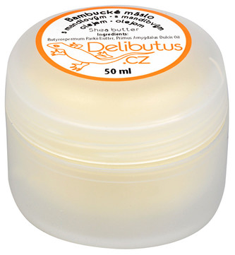 Delibutus Bambucké máslo s mandlovým olejem 50 ml