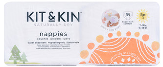 Kit & Kin Kit & Kin eko plenky, velikost 3 (34 ks), 7-13 kg