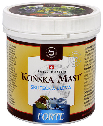 Herbamedicus Koňská mast Forte chladivá 250 ml