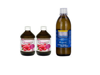 Pharma Activ Cranvita 1+1 500 ml + Ag100 10ppm 500 ml