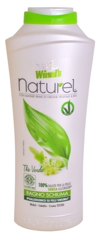 Winni´s NATUREL Bagno Schiuma The Verde pěna do koupele se zeleným čajem 500 ml