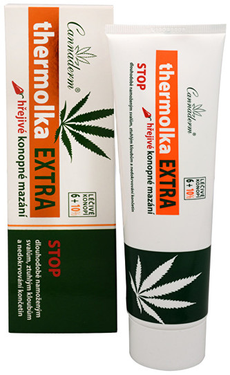 Cannaderm Konopné mazání Thermolka Extra hřejivá 150 ml