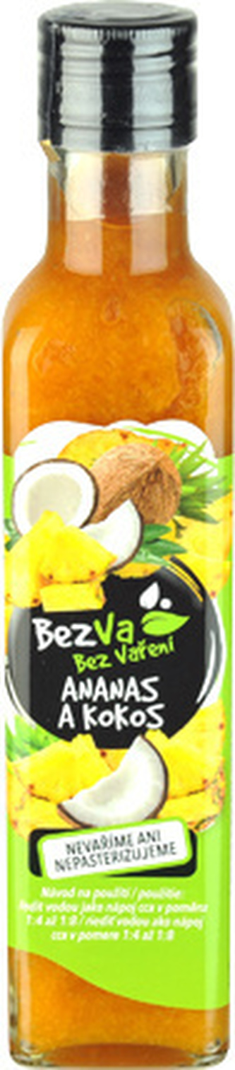 MADAMI S.R.O. BezVa 250 ml Ananas a kokos