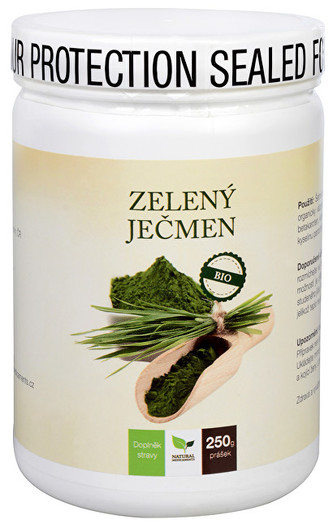 Natural Medicaments Zelený ječmen BIO 250 g